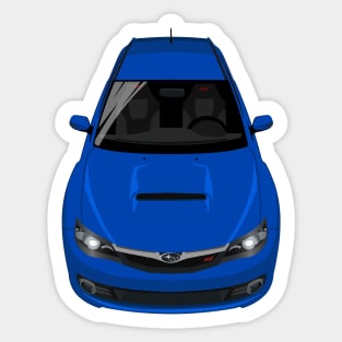 Impreza WRX STI 3rd gen 2008-2014 - Blue Sticker